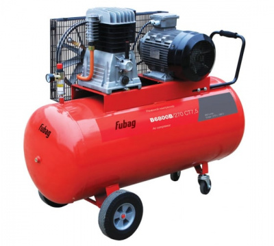 Компрессор B6800B_270 СТ7.5 (850 л-мин_270л_10бар_5.5кВт)