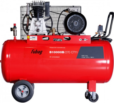 Компрессор B10000B_270 СТ11 (1050л-мин_270л_10бар_7.5кВт)-1