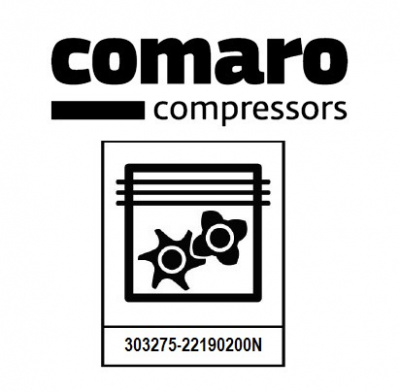 набор прокладок суппорта CTV-25T-M для 151822kW COMARO код 303275-22190252