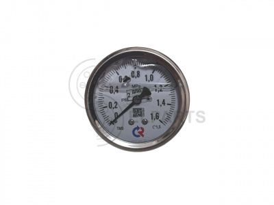 4142400610 Осевой глицериновый манометр РОСМА (16 бар, 63 мм, 1-4″)